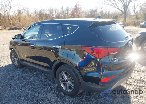 2017 Hyundai Santa Fe Sport 2.4L from USA, damaged, VIN 5XYZTDLB1HG389112